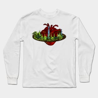 heart island Long Sleeve T-Shirt